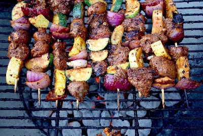 Peter Stark - home-produced burgers and kebabs